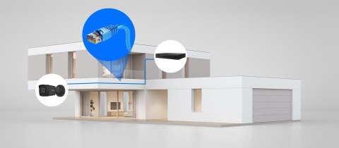 Kamera IP Hilook by Hikvision tuba 4MP IPCAM-B4-P Black Opakowanie zbiorcze 10szt.