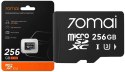 Wideorejestrator 70mai X800 Omni 4K/GPS/WiFi czarny + karta SD 70mai 256GB