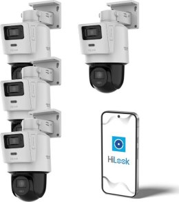 Kamera IP Hilook PTZ-D4 dualna 8MP (4MP + 4MP) Opakowanie zbiorcze 4szt.