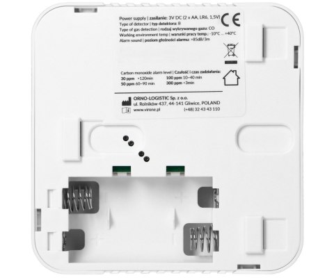 CZUJKA TLENKU WĘGLA (CZADU) DC-11 Virone