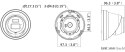 KAMERA IP DS-2CD2343G2-LIZ2UY/SL(2.8/4MM) Smart Hybrid Light AcuSense 3.0 - 4 Mpx 2.8 / 4 mm Hikvision
