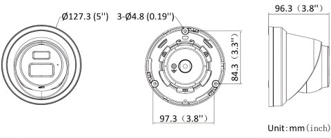 KAMERA IP DS-2CD2343G2-LIZ2UY/SL(2.8/4MM) Smart Hybrid Light AcuSense 3.0 - 4 Mpx 2.8 / 4 mm Hikvision