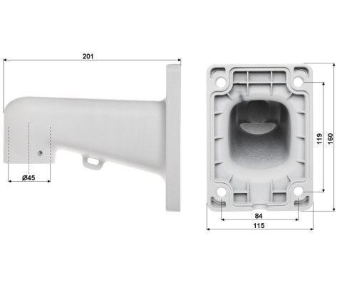 KAMERA IP SZYBKOOBROTOWA SD4D225MB-HNR Smart Dual Light WizSense - 1080p 4.8 ... 120 mm DAHUA