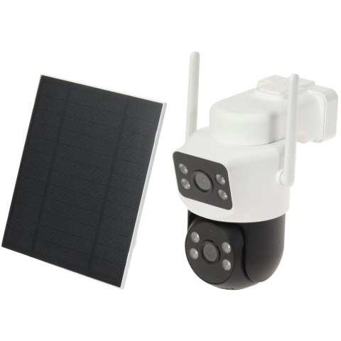 KAMERA SOLARNA IP, ZEWNĘTRZNA Z CZUJKĄ PIR ICSEE-W41SD-SOLAR-AOV Wi-Fi - 4 Mpx 3.6 mm