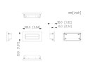 MODUŁ KLAWIATURY VTO4202F-MDB4 DO MODUŁÓW VTO4202F-P, VTO4201F-P, VTO4201F-P1 DAHUA