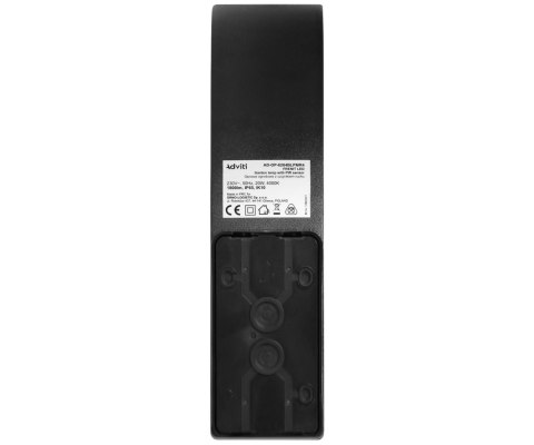 LAMPA OGRODOWA LED Z CZUJNIKIEM RUCHU AD-OP-6204BLPMR4 LED ADVITI