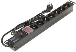 Listwa Zasilająca 7 gniazd Schuko L19/7F