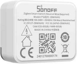 Inteligentny mini przełącznik ZigBee SONOFF ZBMINIR2