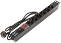 Listwa zasilająca 6 gniazd PD-6/R-OP