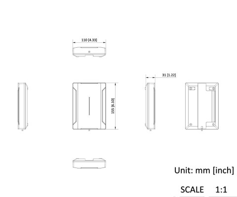 EKSPANDER PRZEKAŹNIKOWY MAGISTRALI AX HYBRID PRO G2 DS-PM501R4 4 WYJŚCIA Hikvision
