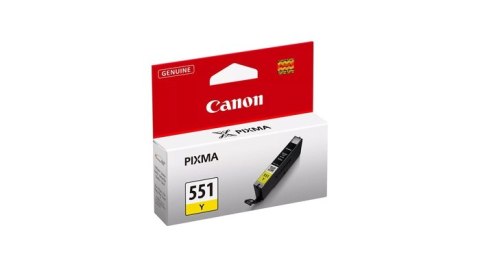 Oryginalny Tusz Yellow Canon CLI-551Y, CLI551Y (6511B001)