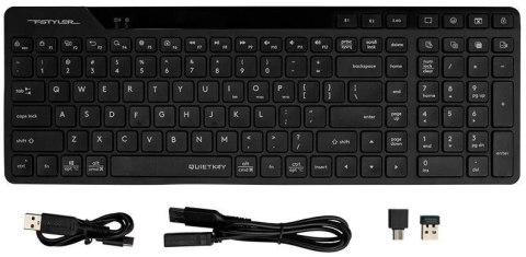 Klawiatura przewodowa A4tech FStyler FBK27CAS czarny