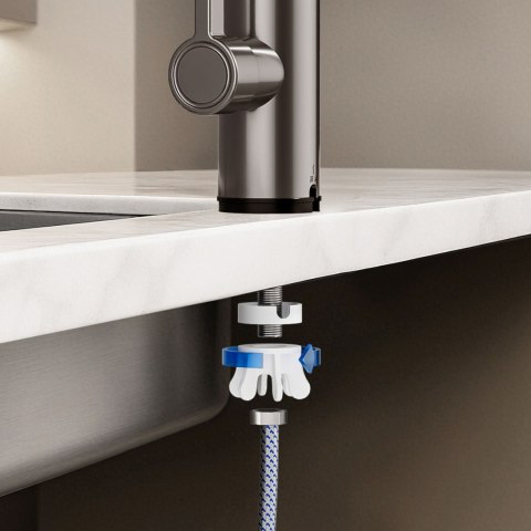 Przepływowy podgrzewacz wody - bateria kuchenna