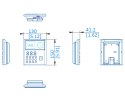 ZAMEK SZYFROWY DS-K1T8005MFWX-B/S Hikvision