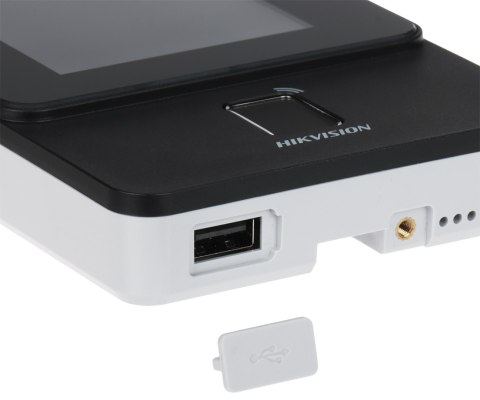 ZESTAW KONTROLI DOSTĘPU Z ROZPOZNAWANIEM TWARZY DLA JEDNEGO PRZEJŚCIA DS-KAS342 - 720p Hikvision