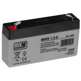 AKUMULATOR 6V/1.3AH-MWS MW Power