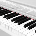 Pianino cyfrowe Kruger&Matz KMDP-135 , kolor biały połysk