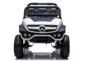 Auto na Akumulator Mercedes Unimog 4x4 Dla Dzieci Światła LED MP3 Biały