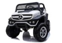 Auto na Akumulator Mercedes Unimog 4x4 Dla Dzieci Światła LED MP3 Biały