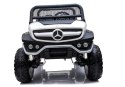 Auto na Akumulator Mercedes Unimog 4x4 Dla Dzieci Światła LED MP3 Biały