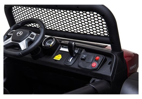 Auto na Akumulator Mercedes Unimog 4x4 Dla Dzieci Światła LED MP3 Biały