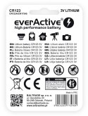Bateria CR123 CR123A everActive (blister 1 szt.)