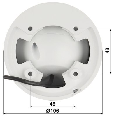 KAMERA AHD, HD-CVI, HD-TVI, PAL HAC-HDW1801T-IL-A-0280B-S3-DIP Smart Dual Light - 8 Mpx 2.8 mm DAHUA