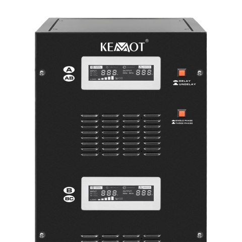 Automatyczny trójfazowy stabilizator napięcia KEMOT PROavr-60k