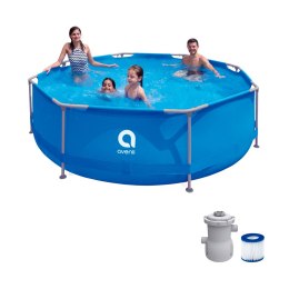 Basen stelażowy AVENLI okrągły 305x76 zestaw