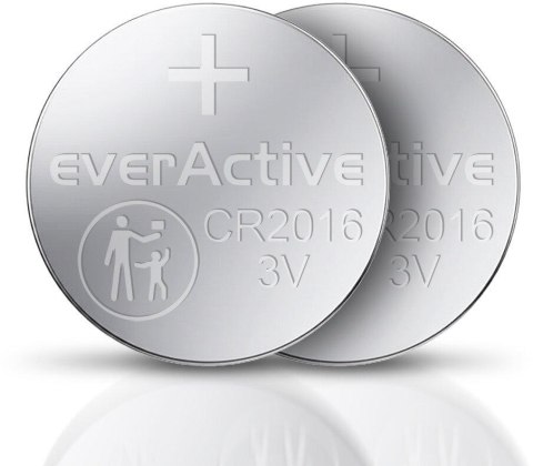Bateria CR2016 everActive (blister 2 szt.)