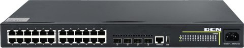 SWITCH DCN S4600-28P-P-SI-R3.5 24xPoE+/4xSFP (370W)