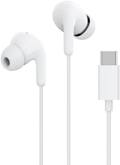 Słuchawki Xiaomi Type-C Earphones Białe z Mikrofonem HD
