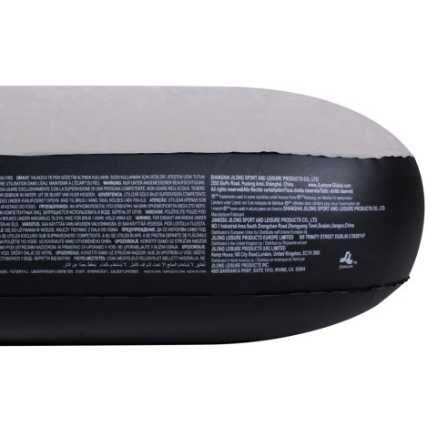 Duży materac pompowany AVENLI z wbudowaną pompką 203x152x30