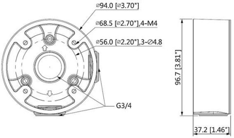 UCHWYT KAMERY STG-PFA13A-E