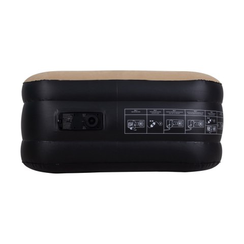 Wysoki pompowany materac AVENLI z wbudowaną pompką 196x97x47