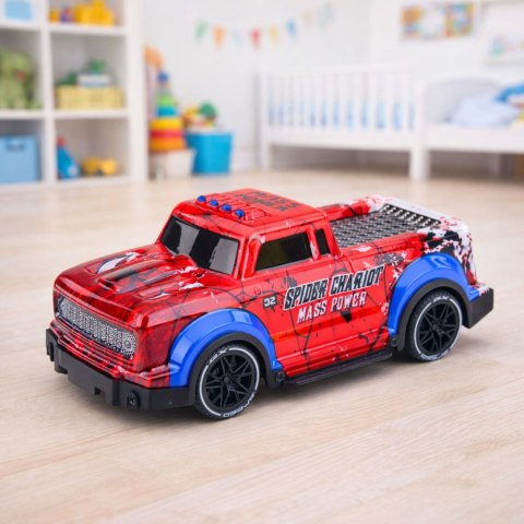 Auto Zdalnie Sterowane RC Terenowe Pająk Światła Czerwone