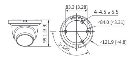 KAMERA IP DAHUA IPC-HDW3841TM-AS-0280B