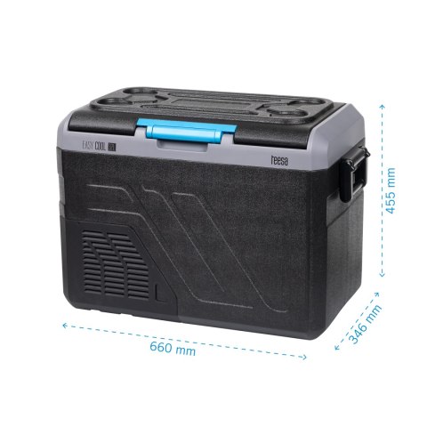 Profesjonalna lodówka turystyczna kompresorowa TEESA z funkcją mrożenia 32L DC12/24 AC 230V możliwość zasilania baterią