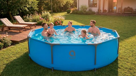 Basen stelażowy AVENLI Premium 366x100 zestaw