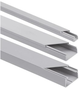 Listwa elektroinstalacyjna kpl. JASNOSZARY GLS 40x25 2m (PACZKA 10szt.)