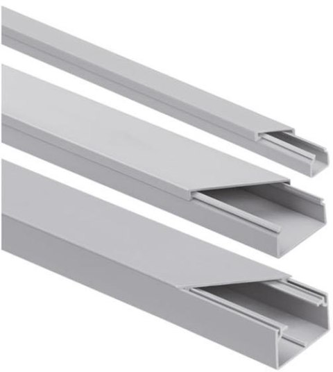 Listwa elektroinstalacyjna kpl. JASNOSZARY GLS 40x25 2m (PACZKA 10szt.)