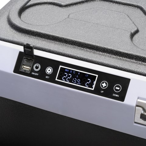 Profesjonalna lodówka turystyczna kompresorowa TEESA z funkcją mrożenia 40L DC12/24 AC 230V możliwość zasilania baterią , duże k