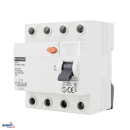 Wyłącznik różnicowoprądowy AC 4P 63A 30mA SCHELINGER