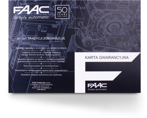 Zestaw Genius G-Bat 400 do bram 8m dwuskrzydłowych