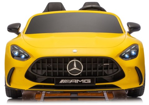 Auto Na Akumulator Mercedes GT63 AMG DK-GT63 24V LCD Żółty