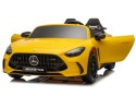 Auto Na Akumulator Mercedes GT63 AMG DK-GT63 24V LCD Żółty