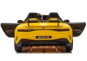 Auto Na Akumulator Mercedes GT63 AMG DK-GT63 24V LCD Żółty
