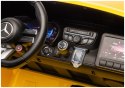 Auto Na Akumulator Mercedes GT63 AMG DK-GT63 24V LCD Żółty