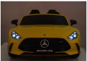Auto Na Akumulator Mercedes GT63 AMG DK-GT63 24V LCD Żółty