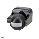 Czujnik ruchu PIR 1200W 180* czarny